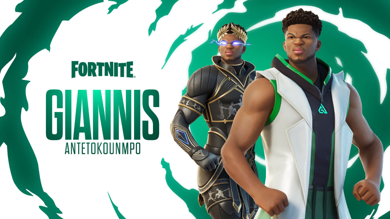 Giannis Antetokounmpo Returns to the Fortnite Item Shop